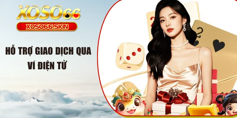 Hỗ trợ giao dịch qua ví điện tử