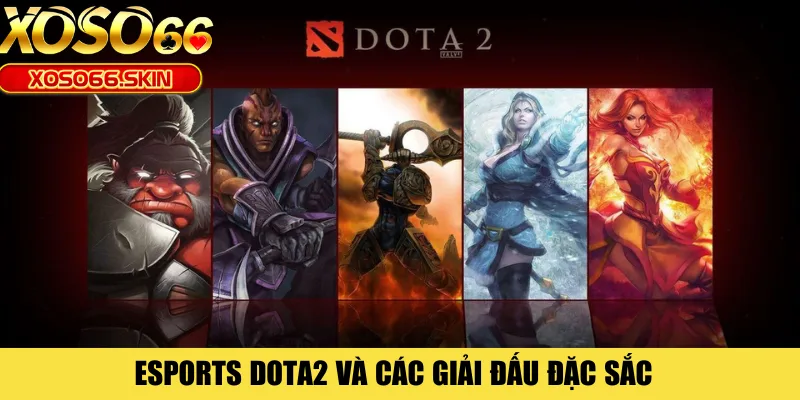 Esports Dota2 và các giải đấu đặc sắc 