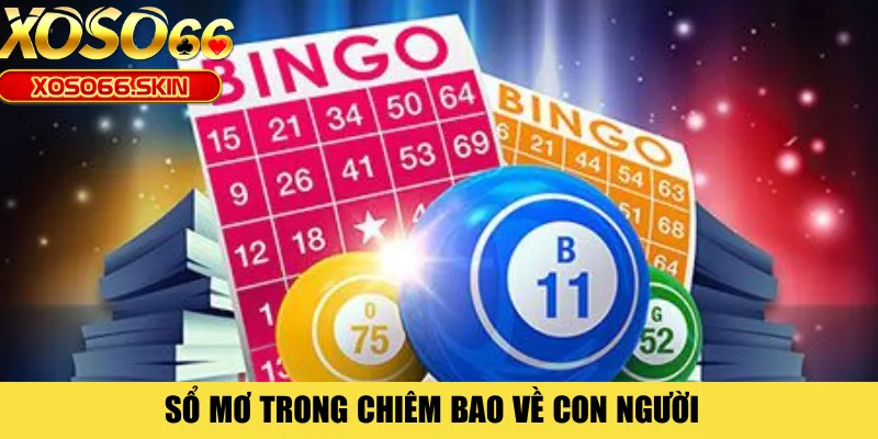Sổ mơ trong chiêm bao về con người