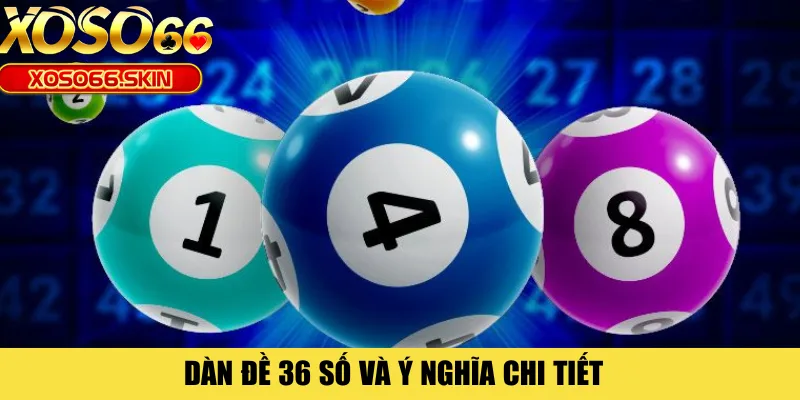 Dàn đề 36 số và ý nghĩa chi tiết 